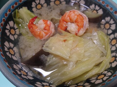 野菜たっぷり★チャンポン風味噌スープ